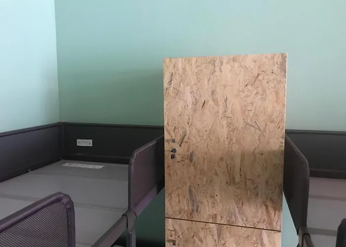 Hostel Wood Steel & Glass