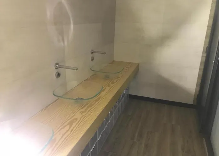 Hostel Wood Steel & Glass